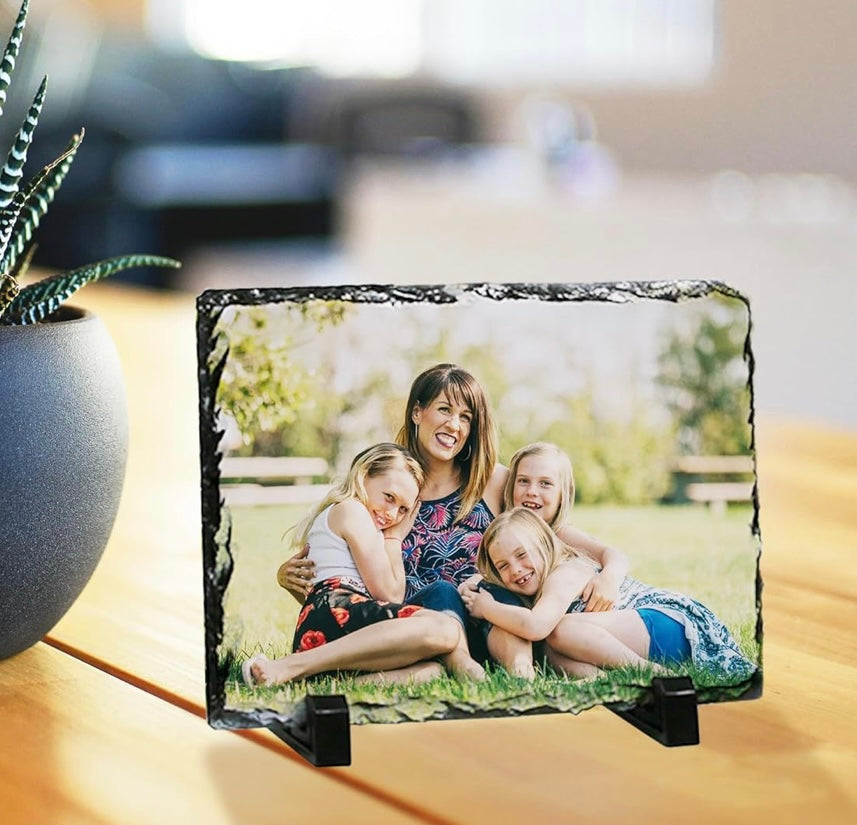 Personalized Stone Slate Frame