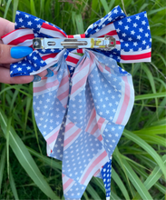 Load image into Gallery viewer, Patriotic Bow
