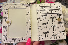 Load image into Gallery viewer, Bow + Heart Pattern Mini Wallet
