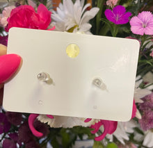 Load image into Gallery viewer, Pink Bow Earrings
