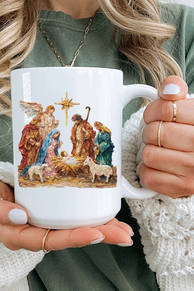 Nativity Scene 11oz Ceramic Mug