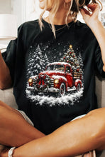 Load image into Gallery viewer, Winter Red Truck Tee
